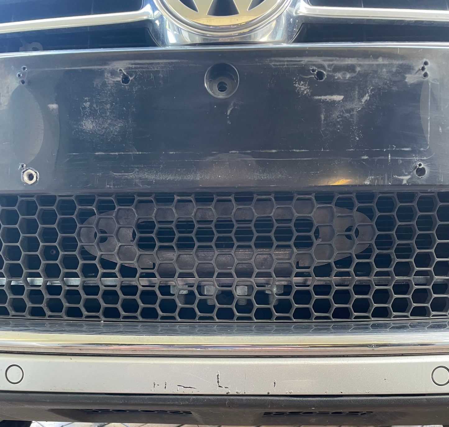 Combination Winch mounting kit with attached recovery points 955/957 T1/T2