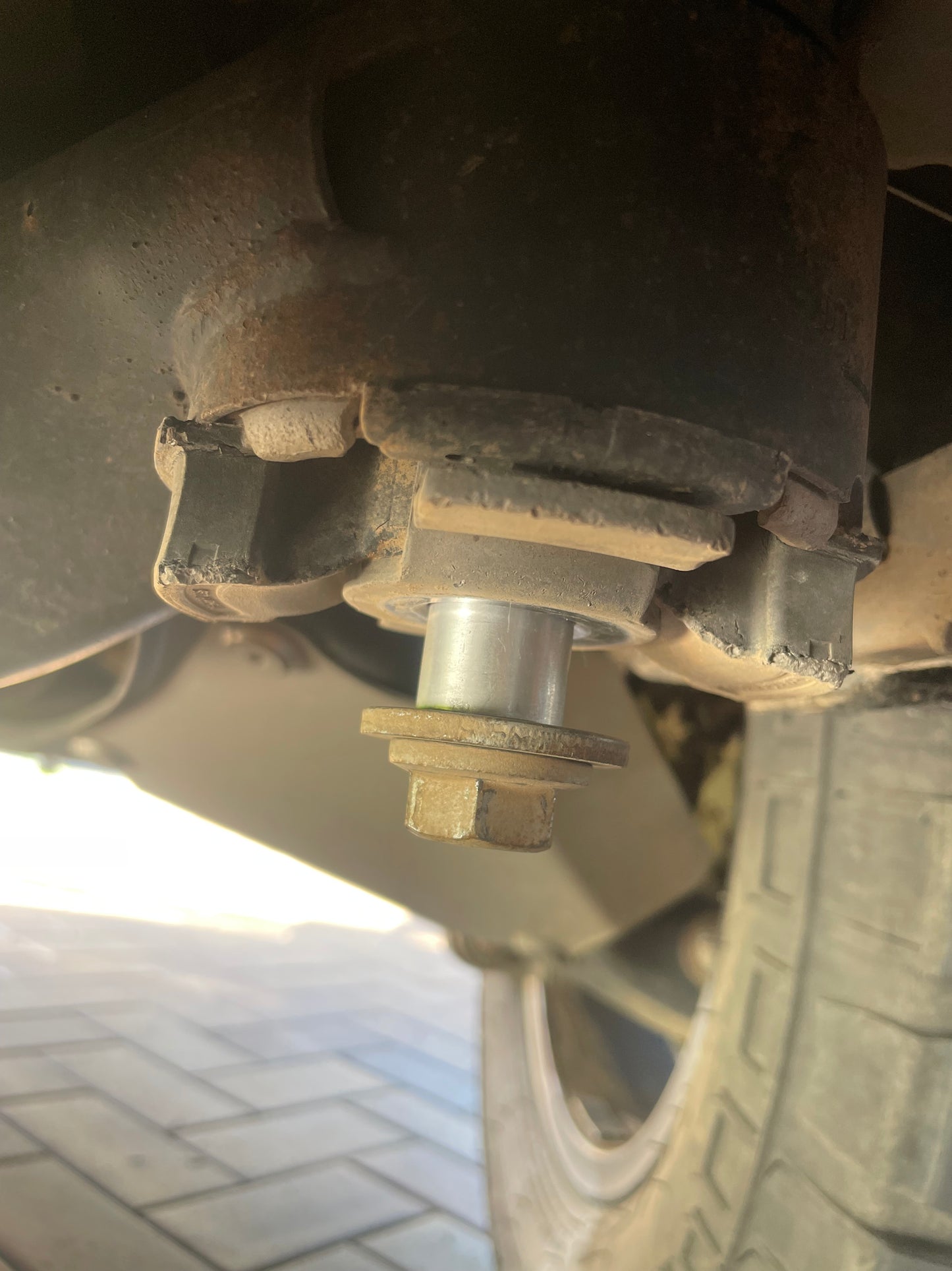 Subframe centering sleeves x 8