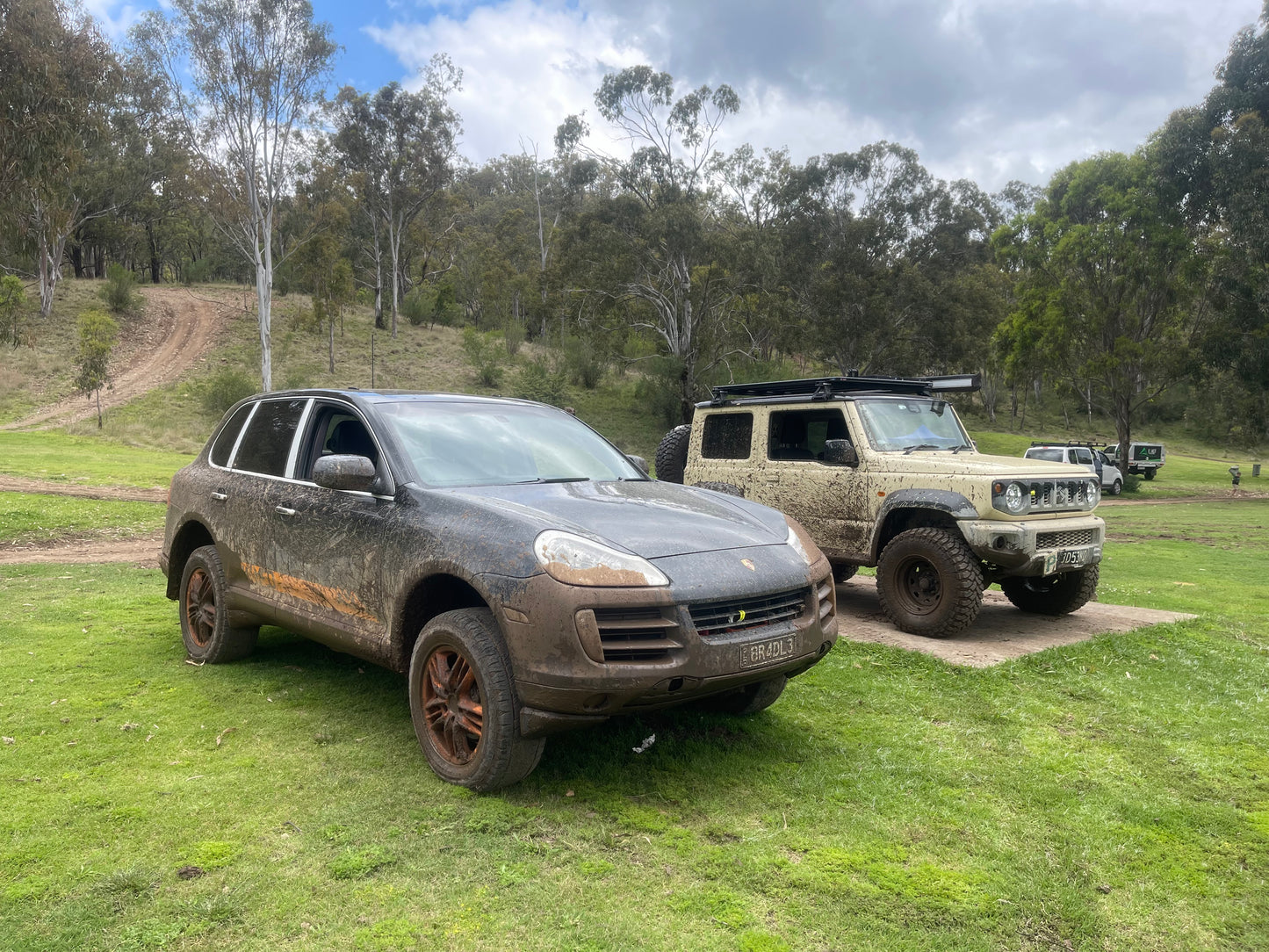 45mm Lift kit - CUSH Coil suspension 955, 957 Cayenne, 7L Touareg, Q7