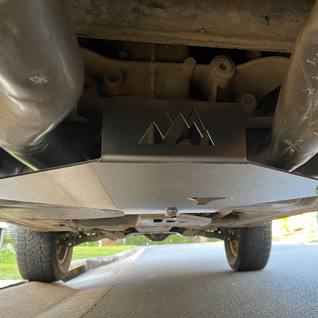 Rear diff guard, Cayenne, Touareg and Q7 gen 1 and 2