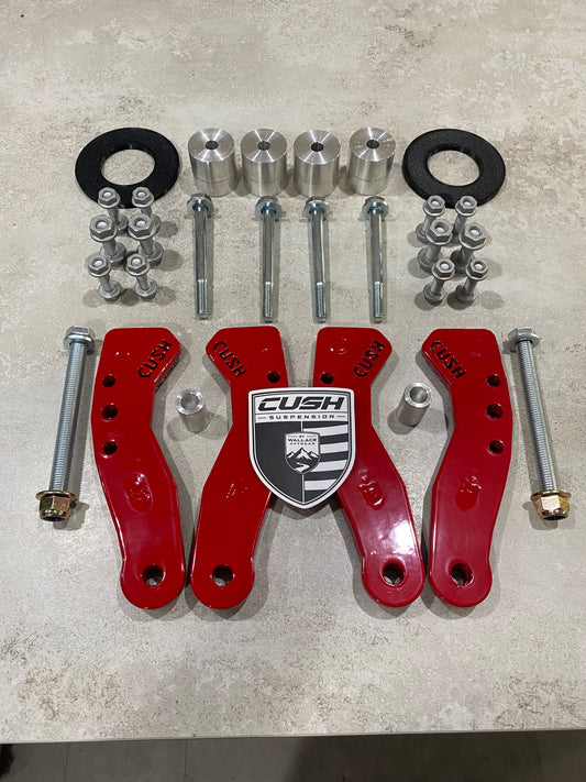 45mm Lift kit - CUSH Coil suspension 955, 957 Cayenne, 7L Touareg, Q7
