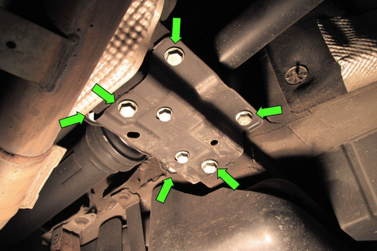 Transmission and drive shaft drop kit, Cayenne, Touareg and Q7. - Gen 1