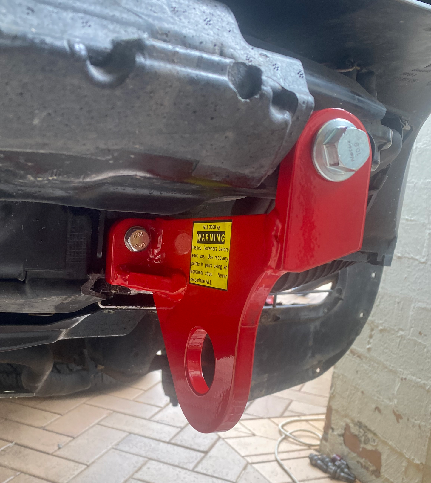 3,000 kg Rated recovery points Gen 1 - Pair