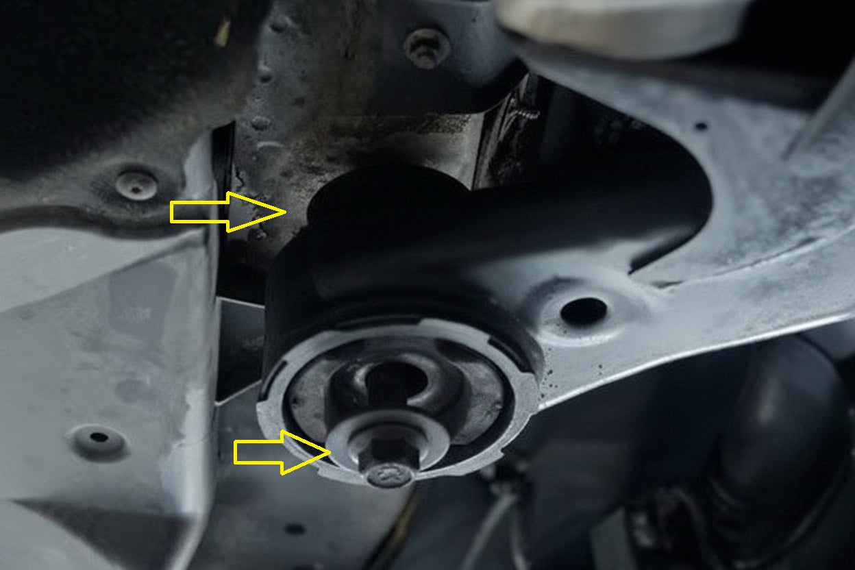 Front 25mm subframe and 12mm engine drop kit, Cayenne, Touareg and Q7. - Gen 1 and 2